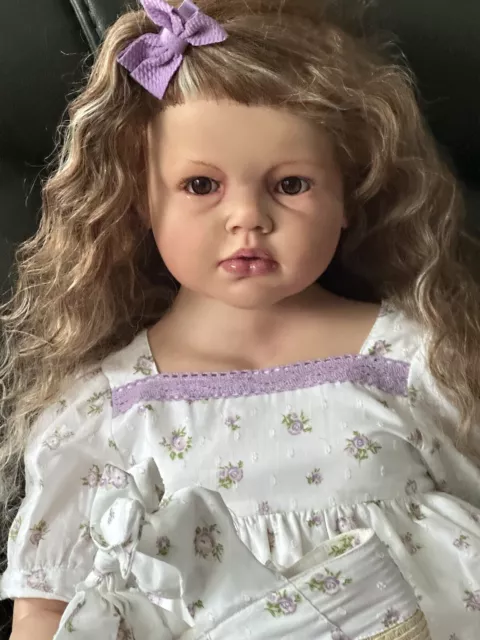 43” Child Size  5 Year Old reborn Baby Girl Reborn Cheyenne  2foot Long Hair