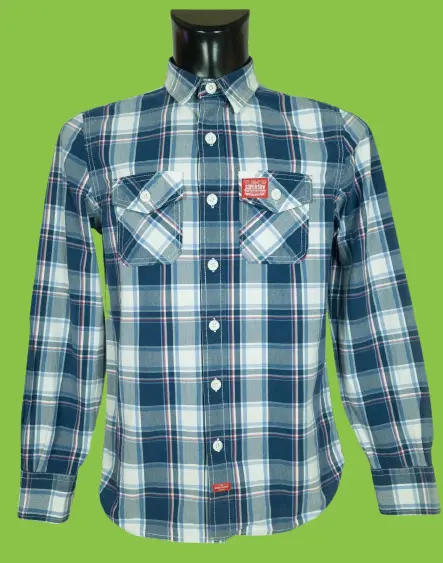 -** Chemise Homme Superdry Manches Longues Coton Taille S Vgc