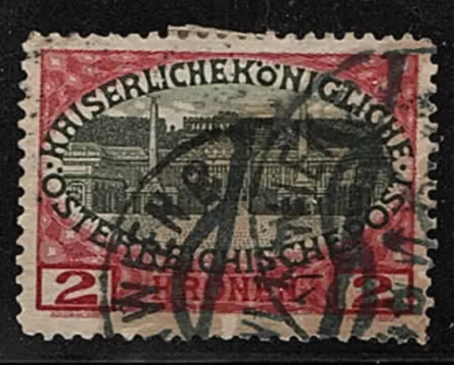 Austria 1910 2 Kronen Kaiserliche Osterreich Stamp