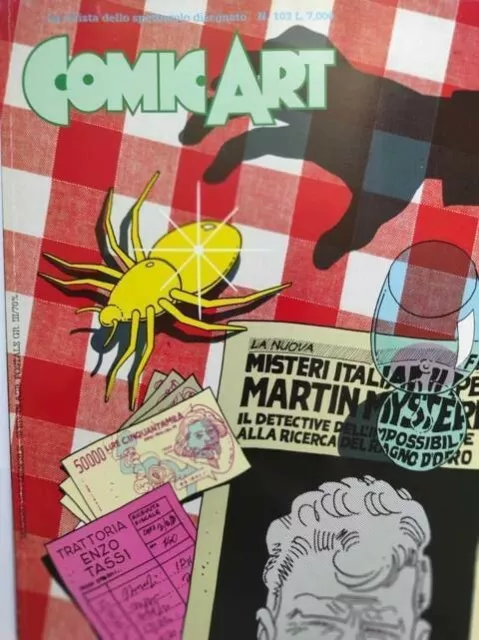 Comic Art La rivista dello spettacolo disegnato N ° 103 - Martin Mystere