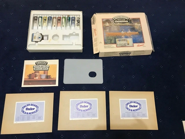 Winsor & Newton Winton Ölfarbe Gemälde Set Renoir Nr. 2 - BITTE LESEN