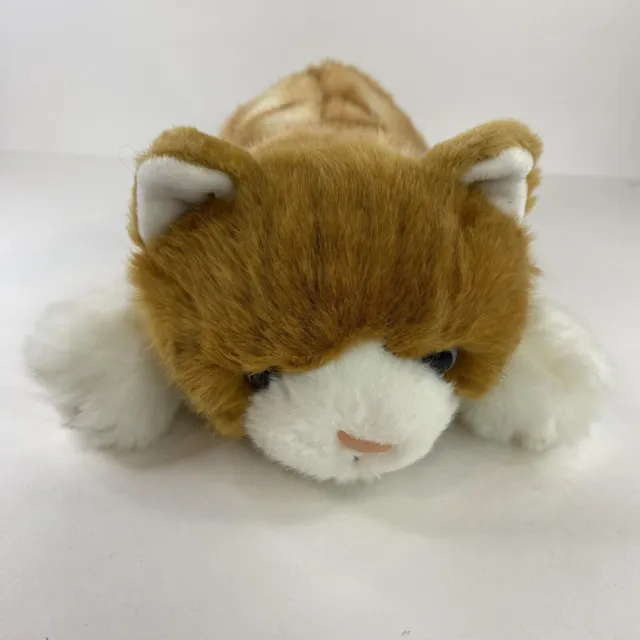 Gund Gundimals Ginger Striped Cat Kitty Orange Plush Stuffed Animal Soft 10"