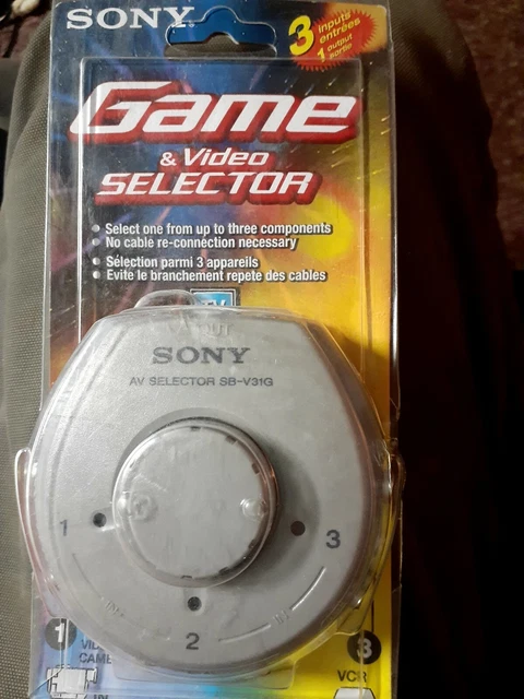 SONY GAME  VIDEO AV SELECTOR SB-V31G/BRAND NEW For Components. for  $10.99 $10.99 PicClick