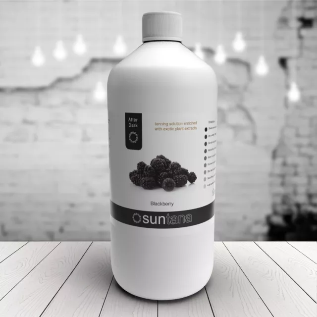 1000ml Blackberry Parfumé Spray Tan (' Après Foncé ') - Litre suntana