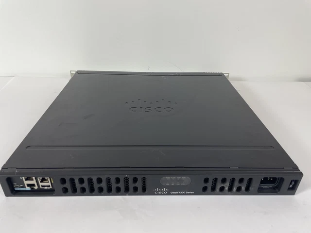 CISCO ISR4331-SEC/K9 3-PORT Gigabit Security Isr Router Isr4331/K9 £133 ...
