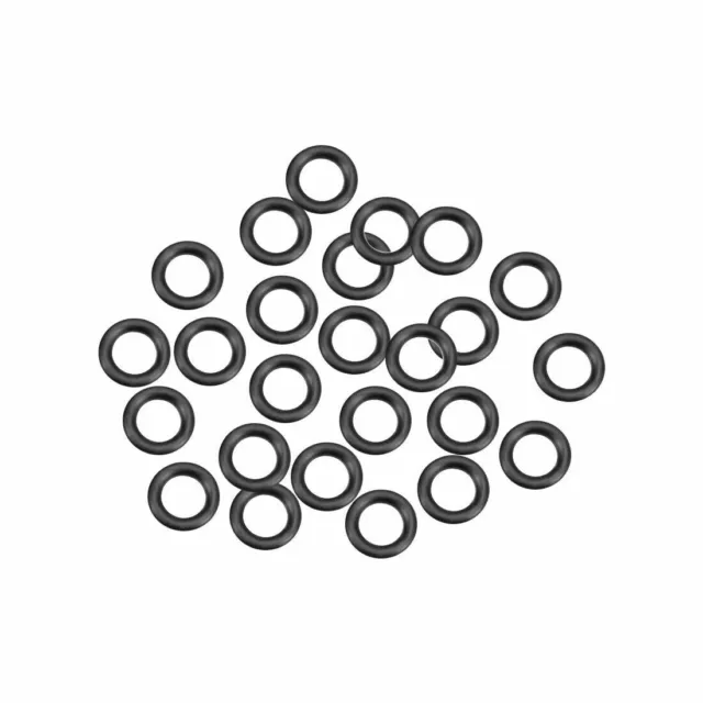O-Rings Nitrile Rubber 7mm x 12mm x 2.5mm Round Seal Gasket 25 Pcs
