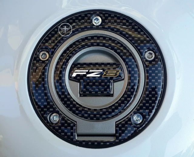 Autocollant 3D En Résine Gel Pour Bouchon De Réservoir Moto Cagiva - Effet Carbone, Protection Anti-rayures