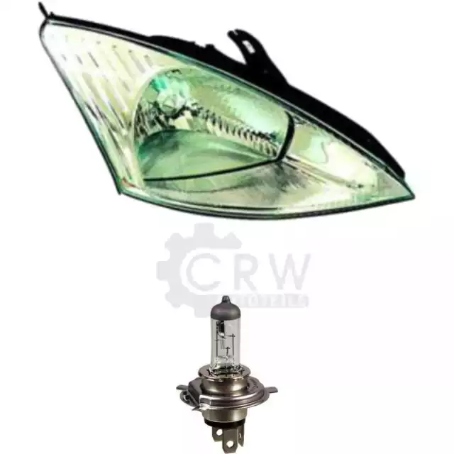 Alogena Faro Destra per Ford Focus Daw Dbw 1.6 16V 1.4 Dnw 1.8 Dfw