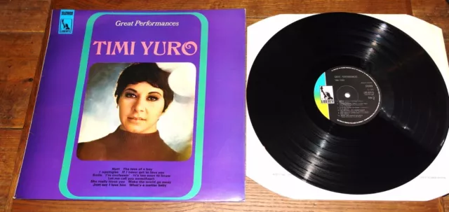 Timi Yuro ~ Grosse Leistungen ~ Uk Libert Vinyl Stereo Lp 1968 1. Press A2/B2