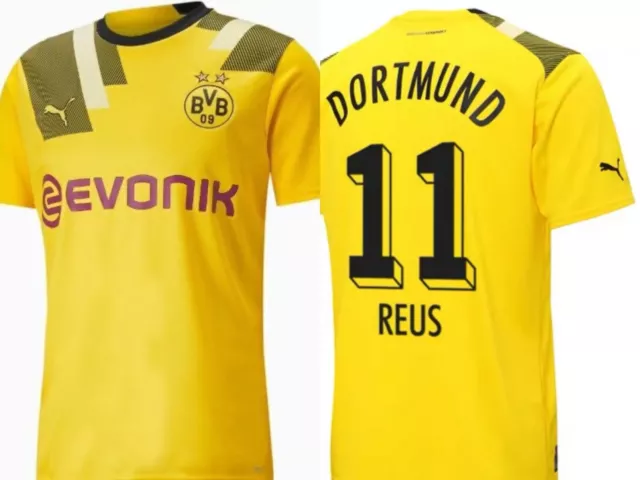 Trikot Borussia Dortmund 2022-2023 Away - Reus 11 I Auswärts BVB S--3XL DE
