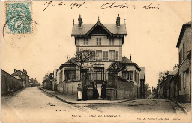 CPA Méru Rue de Beauvais (1185719)