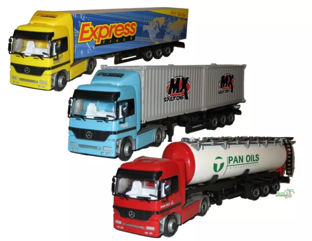 Dickie toys Kids mate Express Truck mit Friktion / LKW 38 cm Mercedes-Benz Truck