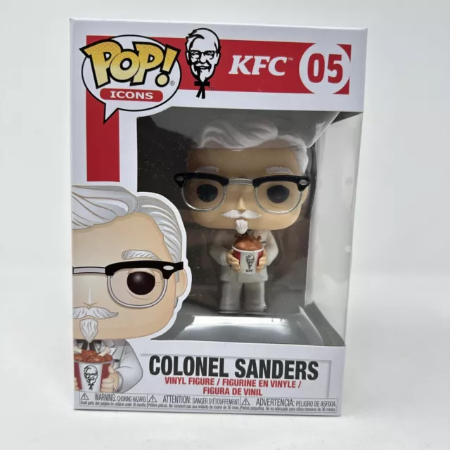 Funko Pop! AD ICON KFC - COLONEL SANDERS #05 + Free Pop! Protector