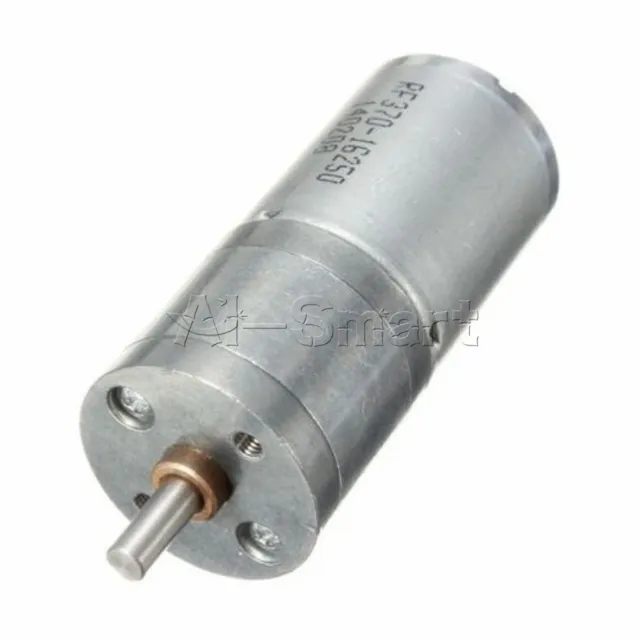 12V DC 60RPM Powerful High Torque Gear Box Motor Electric Micro Speed Reduction