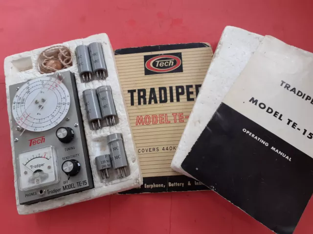 Tech 'Tradiper' Grid-Dip Oscillator ~ Untested ~ For parts or not working