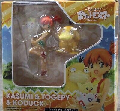 Pokemon Anime Doll KASUMi & TOGEPY & KODUCK PVC Figure collectible toys Gift 4"