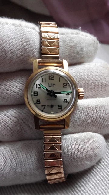 Montre Lip Dauphine à Réparer - Bracelet FixoFlex Or Plaqué - Pièce Détachée Ou Restauration