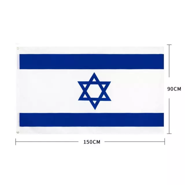 3x5 Feet Israel Flag , Israeli National Flag Polyester SALE  HOT