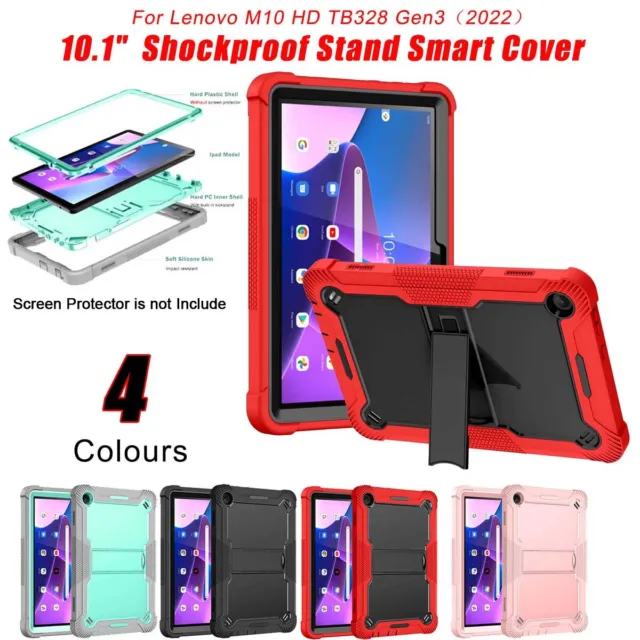 10.1inch For Lenovo Tab M10 3rd Gen TB328 Shockproof Heavy Duty Stand Case Cover