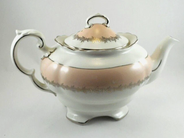 RARE EB FOLEY ENGLAND CIRCA 1950s footed Tea Pot £66.49 - PicClick UK