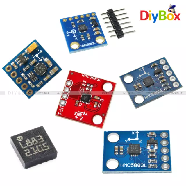 HMC5883L GY-271 GY-273 Triple Axis Compass Magnetomet Sensor 3V-5V for Arduino