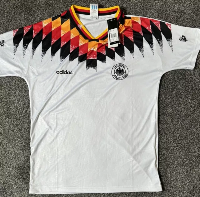 Adidas Germany 1994 Home Shirt Replica - Medium BNWT