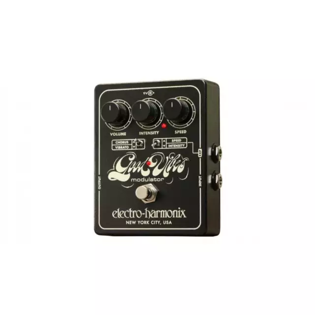 Electro Harmonix Good Vibes Chorus & Vibrato Guitar Effects Pedal