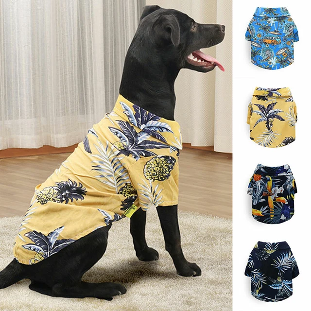 Animale domestico camicie cane camicia stampata camicie hawaii camicia gatto camicie comode