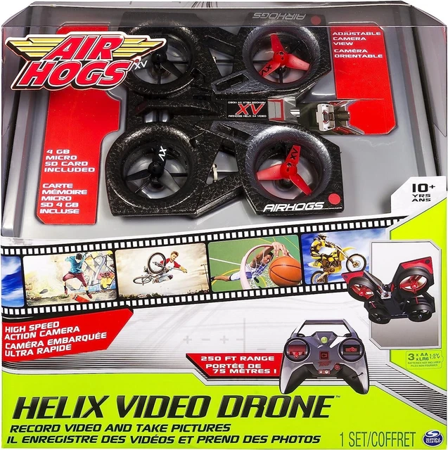 AIR HOGS Helix Video Drone Remote Controlled Toy Mz44497 from