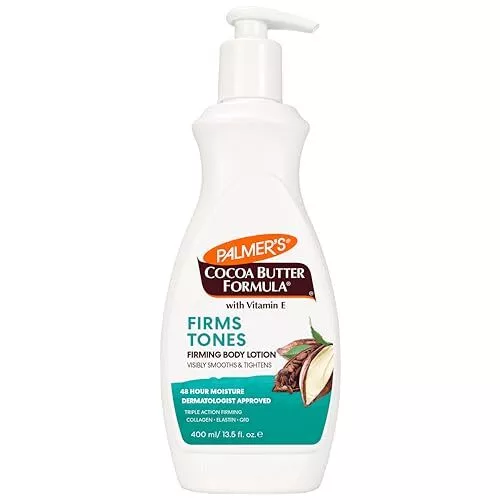 Cocoa Butter Formula Skin Firming Body Lotion, Toning & Tightening Cream with...