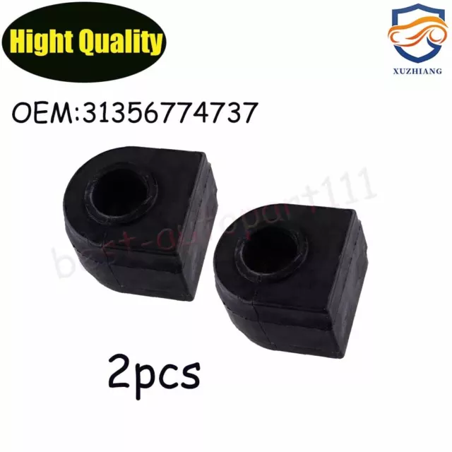 2Pcs Front Stabilizer Sway Bar Anti Roll Bushing for 07-14 BMW X5 E70 X6 E71