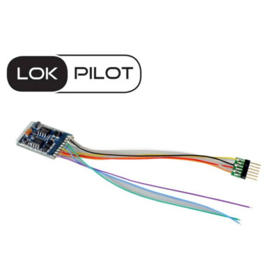 Lokpilot 5 Fx DCC 21MTC NEM660 ESU ESU 59229 Jauge H0,0 Produit Neuf 