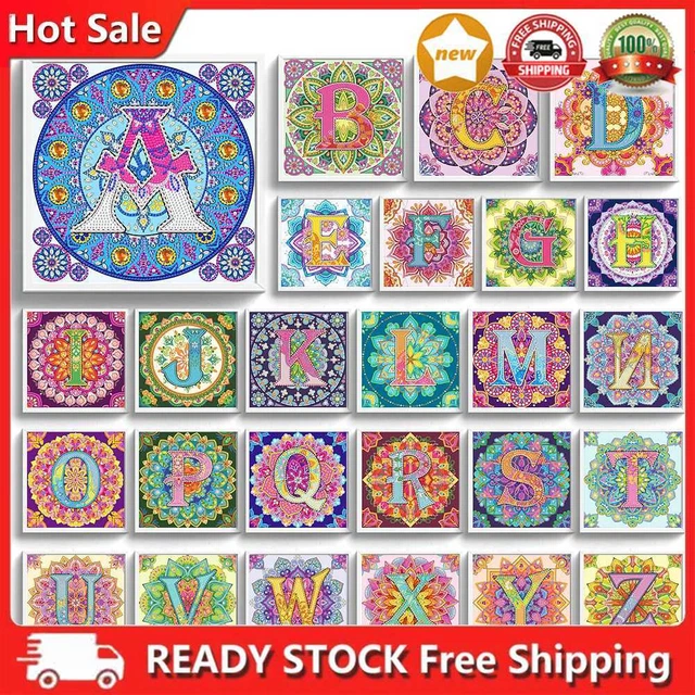 5D DIY Special Shaped Drill Diamond Painting Mandala Embroidery Cross Stitch Kit