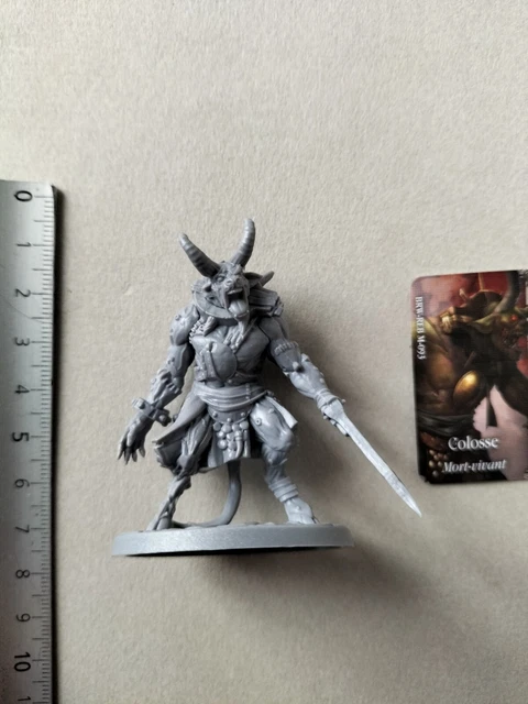 Miniature La Sorcière + Carte Français - Jeu NOVA AETAS RENAISSANCE, Occasion