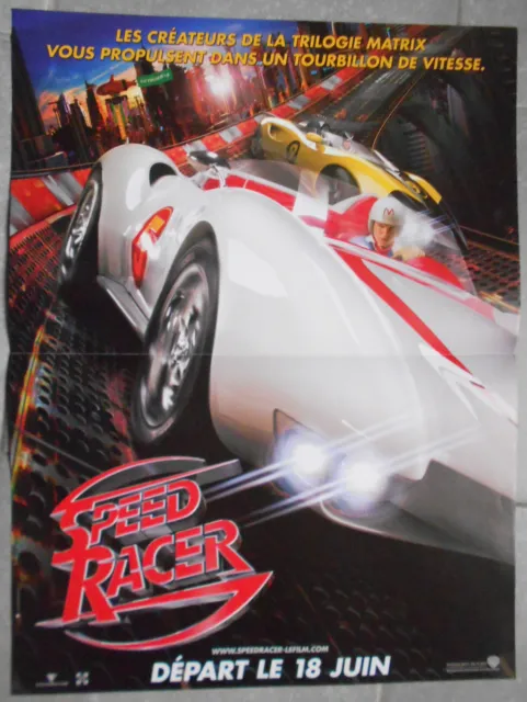 Affiche SPEED RACER Auto CAR Formule 1 EMILE HIRSCH Matthew Fox 40x60cm
