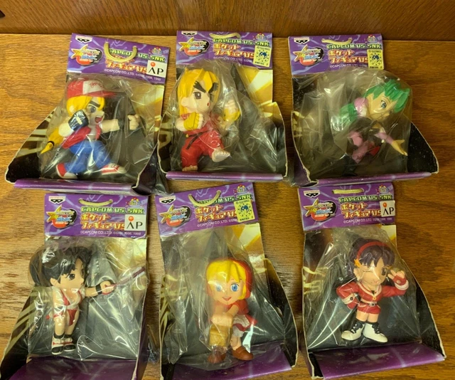 Banpresto The King of Fighters CAPCOM VS. SNK 2.5" figures set of 6