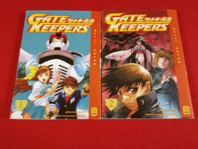 LOT de 2 mangas GATE KEEPERS 1 et 2
