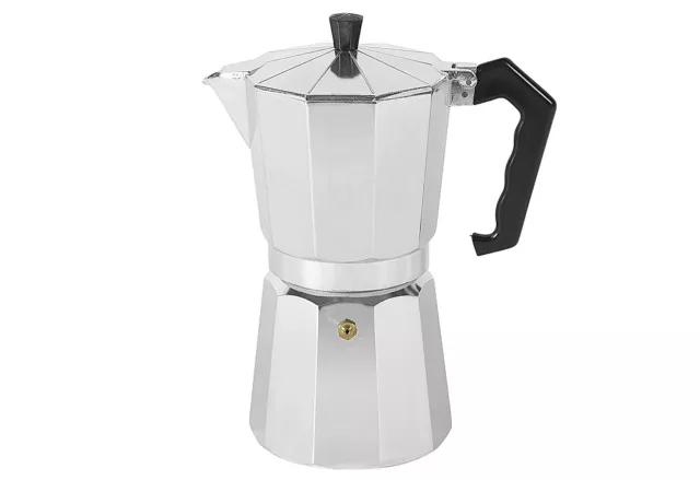 KARL KRÜGER HAUSRAT Espressokocher Alu eckig 9 T