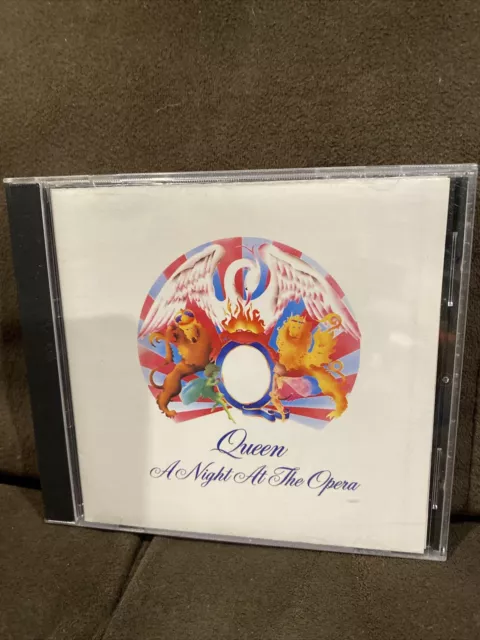 A Night at the Opera [Bonus Tracks] by Queen (CD, Sep-1991, Hollywood) EX Cond