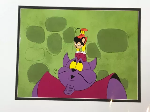 Animation Production Cel- Mighty Mouse - Pilot Cartoon Episode - 1970’s