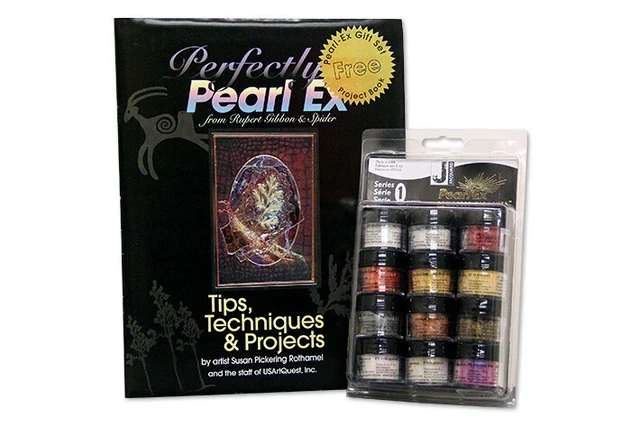Juego de regalo Jacquard Pearl Ex - incluye libro de proyecto
