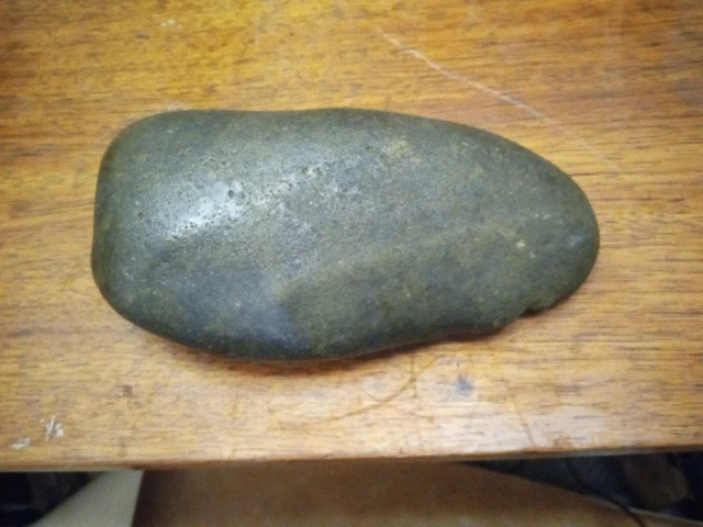 IROQUOIS INDIAN CELT FROM UPSTATE Merced  CA FOUND IN AREA of the creek in front