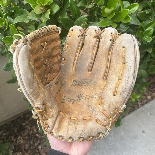 Gant De Baseball Vintage Rawlings Billy Williams FASTBACK - Taille 11" - Droitier - Cuir