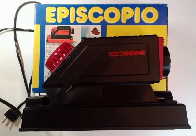 Episcopio Art Enlarger/Projector Navir Made Italy Original Box VTG RARE VHTF 60s