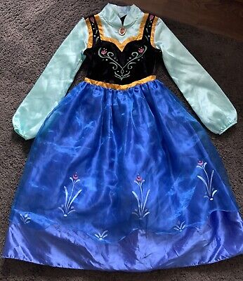 Disney Store Girls Frozen ‘Anna’ Costume Age 7-8 Years USED World Book Day