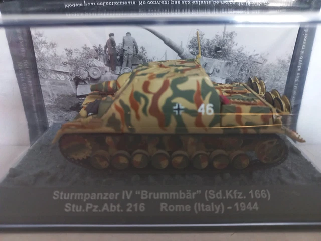 Solido 1/50 - Char Brummbar WW2 - 4e Panzer-Div - édition Limitée - Couleur Sable
