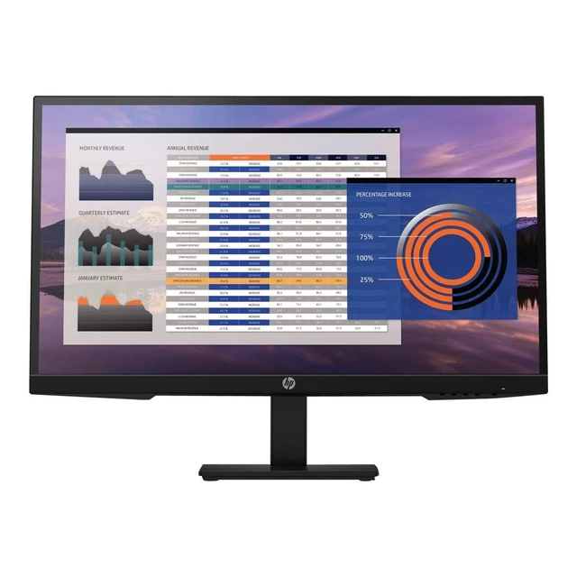 HP P27h G4 Office Monitor - Höhenverstellung, Pivot B-Ware