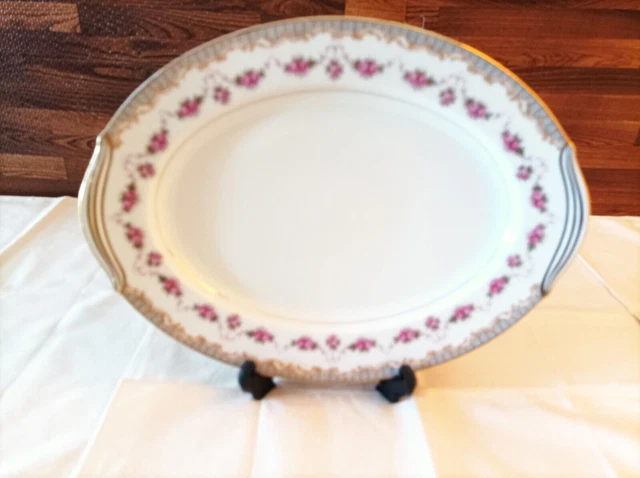 Stoviglie Noritake - Piatto ovale Vintage Ridgewood - Modello 5201 