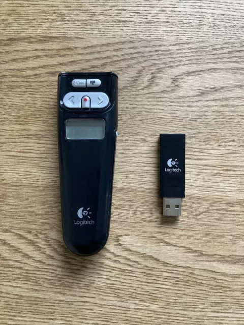 Logitech R-RB5 24 GHZ Wireless Lazer PP Presenter  + 2 x VGA to HMDI Connectors.