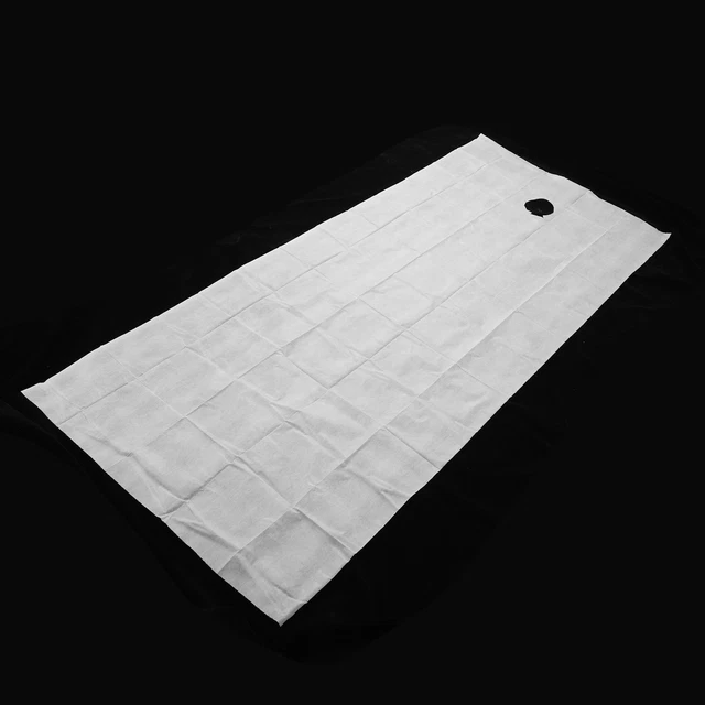 20pcs Draps De Lit De Massage Jetables Imperméables Et Résistants à L'huile
